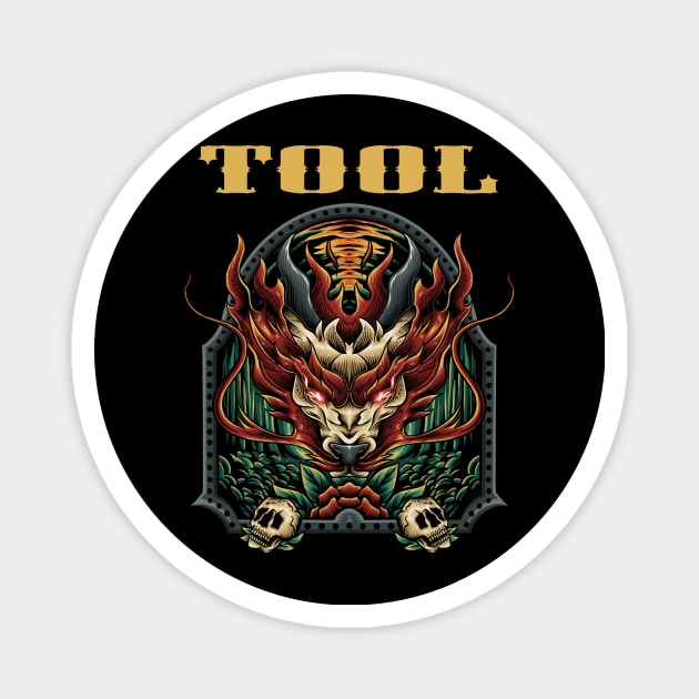 TOOL BAND Magnet by MrtimDraws